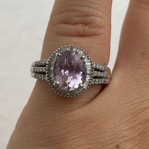 STS Chuck Clemency  sterling silver 925 gemstone ring size 7 1/4